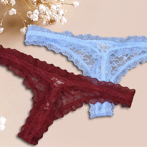 Free People Other - NWOT Pair of Intimately Free People Lace Thongs, Medium